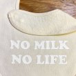 画像3: NO MILK NO LIFE ベビースタイ・ビブ  (NATURAL/WHITE) (3)
