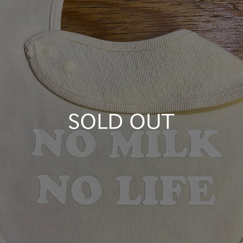 画像3: NO MILK NO LIFE ベビースタイ・ビブ  (NATURAL/WHITE) (3)