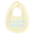 画像2: NO MILK NO LIFE ベビースタイ・ビブ  (NATURAL/PASTEL BLUE) (2)
