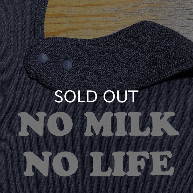 画像3: NO MILK NO LIFE ベビースタイ・ビブ  (NAVY) (3)