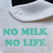 画像3: NO MILK NO LIFE ベビースタイ・ビブ  (WHITE/MINT) (3)