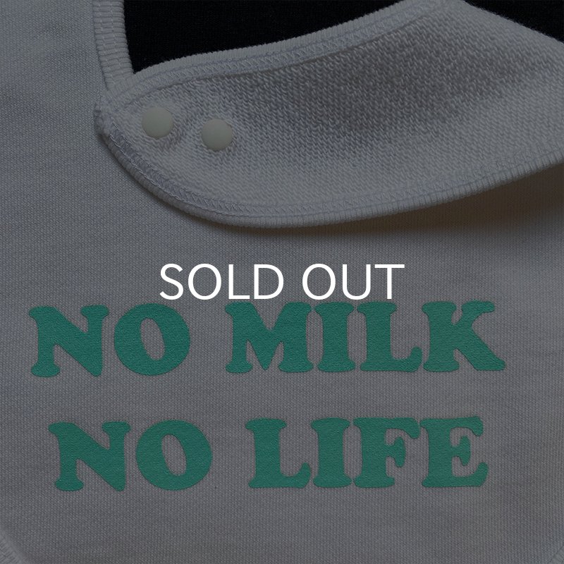 画像3: NO MILK NO LIFE ベビースタイ・ビブ  (WHITE/MINT) (3)