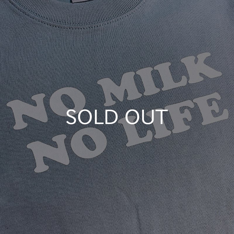 画像3: NO MILK NO LIFE キッズTシャツ / (ACID BLUE) (3)