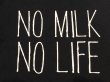 画像2: 【SALE】NO MILK NO LIFE キッズTシャツ / (BLACK) (2)