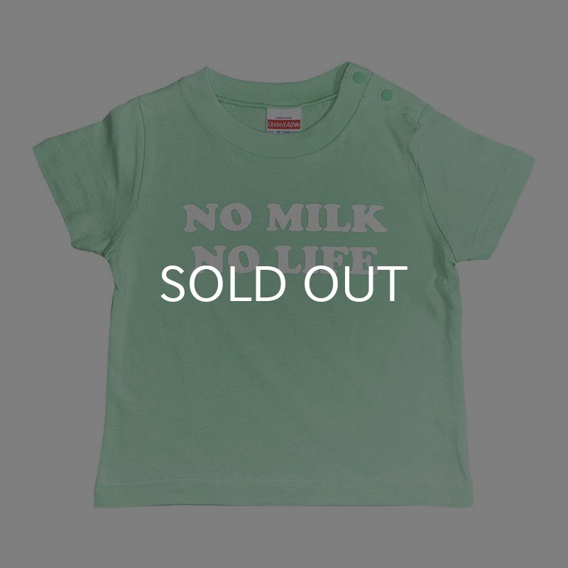 画像1: NO MILK NO LIFE キッズTシャツ / (MELON) (1)