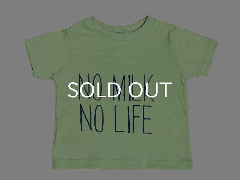 画像1: NO MILK NO LIFE キッズTシャツ / (MINT) (1)
