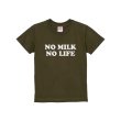 画像2: NO MILK NO LIFE キッズTシャツ / (OLIVE) (2)