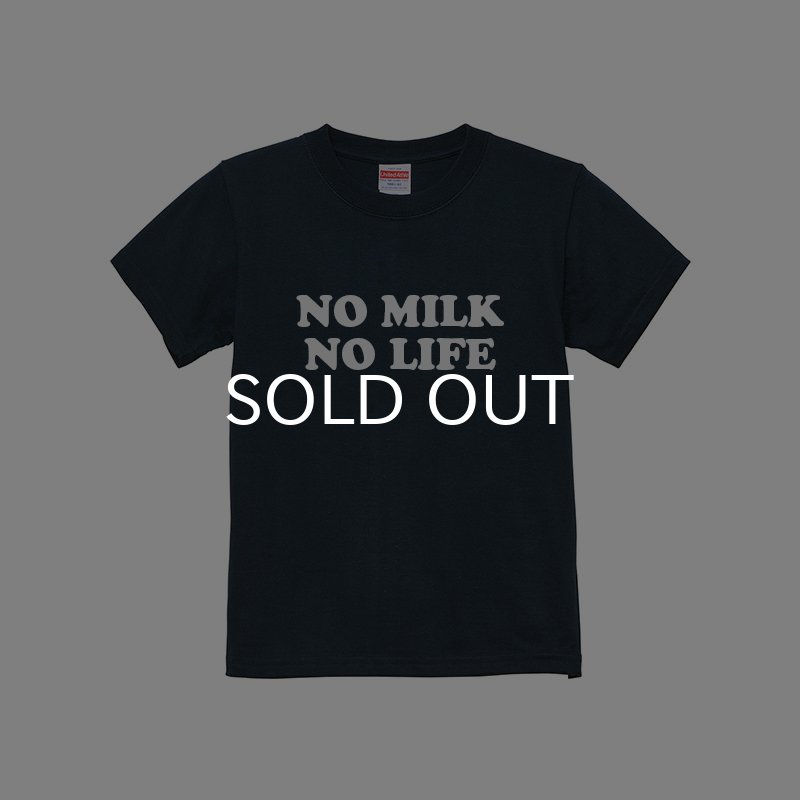 画像2: NO MILK NO LIFE キッズTシャツ / (SLATE) (2)