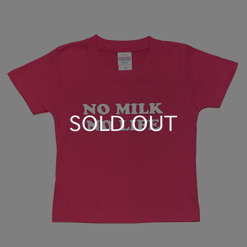 画像2: NO MILK NO LIFE キッズTシャツ / (TROPICAL PINK) (2)