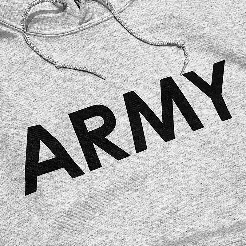 画像2: U.S. ARMY HOODIE (ASH) (2)