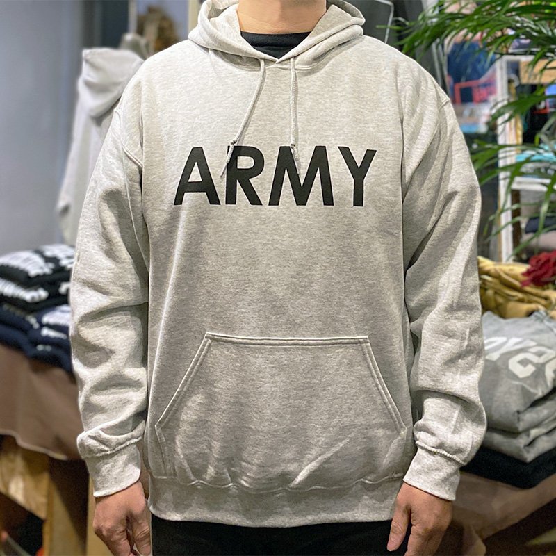 画像4: U.S. ARMY HOODIE (ASH) (4)