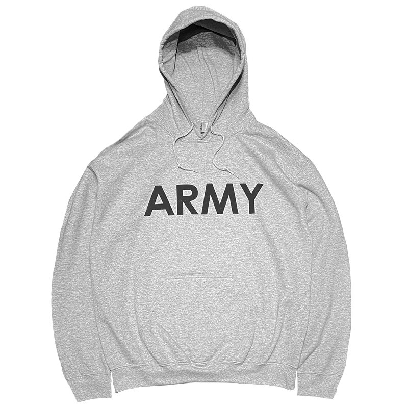 画像1: U.S. ARMY HOODIE (HEATHER GREY) (1)
