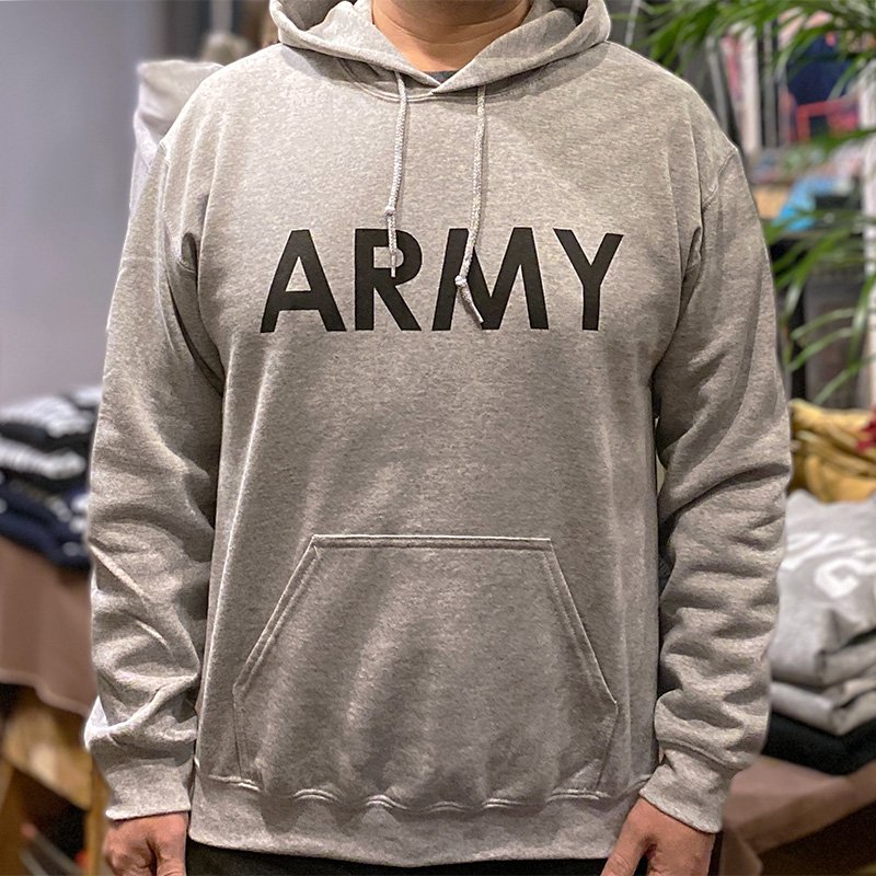 画像4: U.S. ARMY HOODIE (HEATHER GREY) (4)