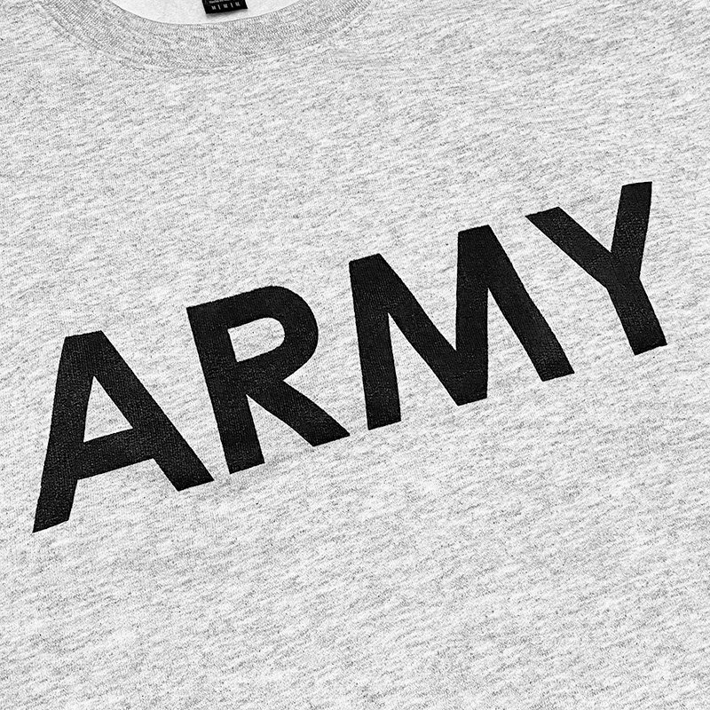 画像2: U.S. ARMY CREWNECK (ASH) (2)
