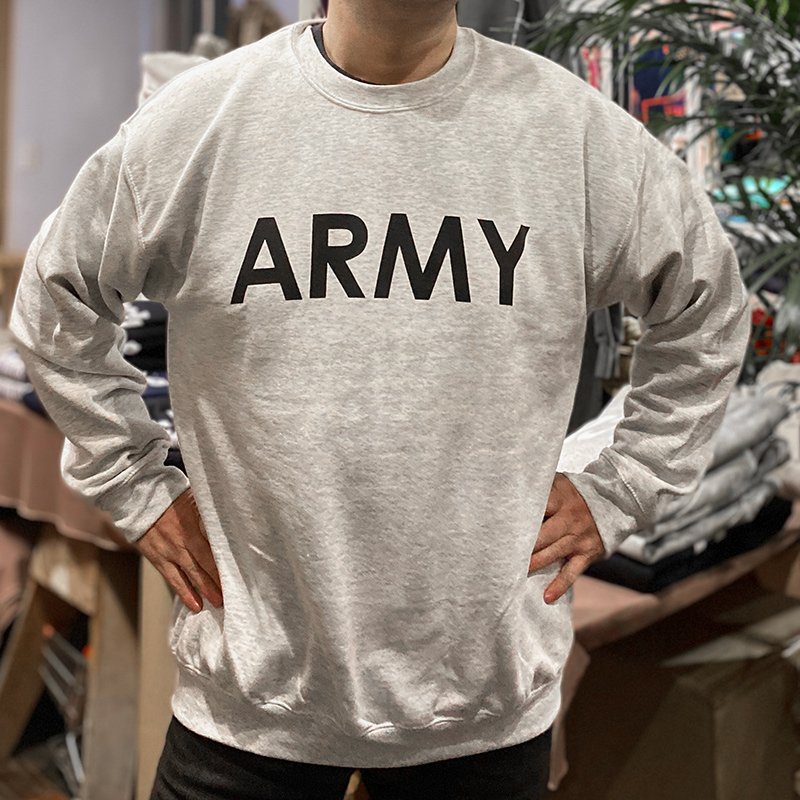 画像3: U.S. ARMY CREWNECK (ASH) (3)
