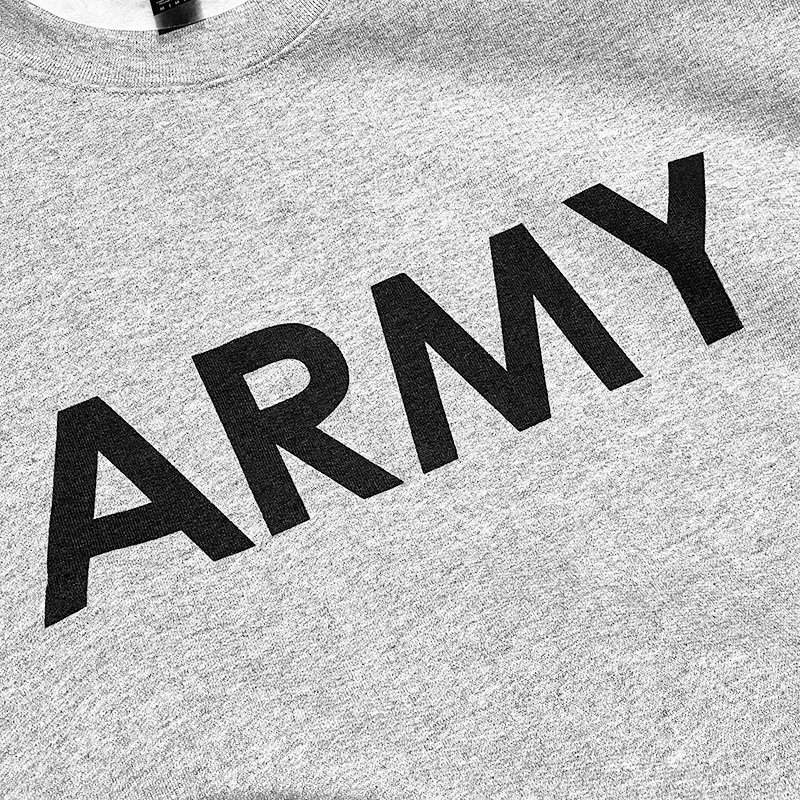 画像2: U.S. ARMY CREWNECK (HEATHER GREY) (2)