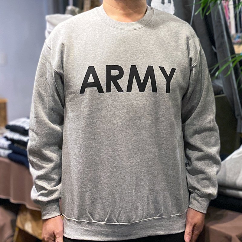 画像4: U.S. ARMY CREWNECK (HEATHER GREY) (4)