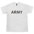 画像1: US ARMY Tシャツ (ASH) (1)