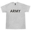 画像1: US ARMY Tシャツ (HEATHER GREY) (1)