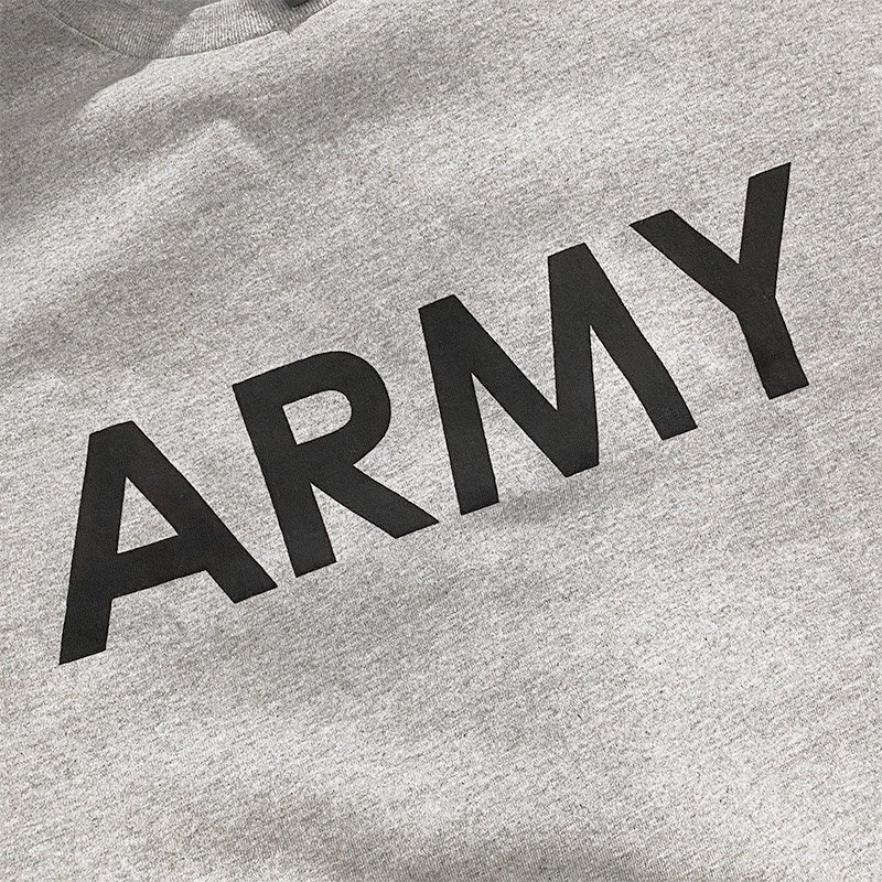 画像2: US ARMY Tシャツ (HEATHER GREY) (2)