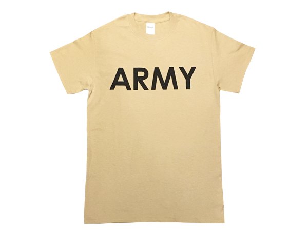 画像1: ARMY Tシャツ (TAN) (1)