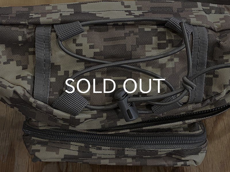 画像5: ミリタリー・ウエスト・バッグ/MILITARY WAIST BAG (ACU) (5)