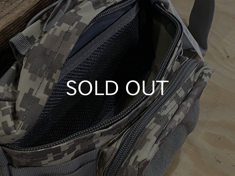 画像6: ミリタリー・ウエスト・バッグ/MILITARY WAIST BAG (ACU) (6)