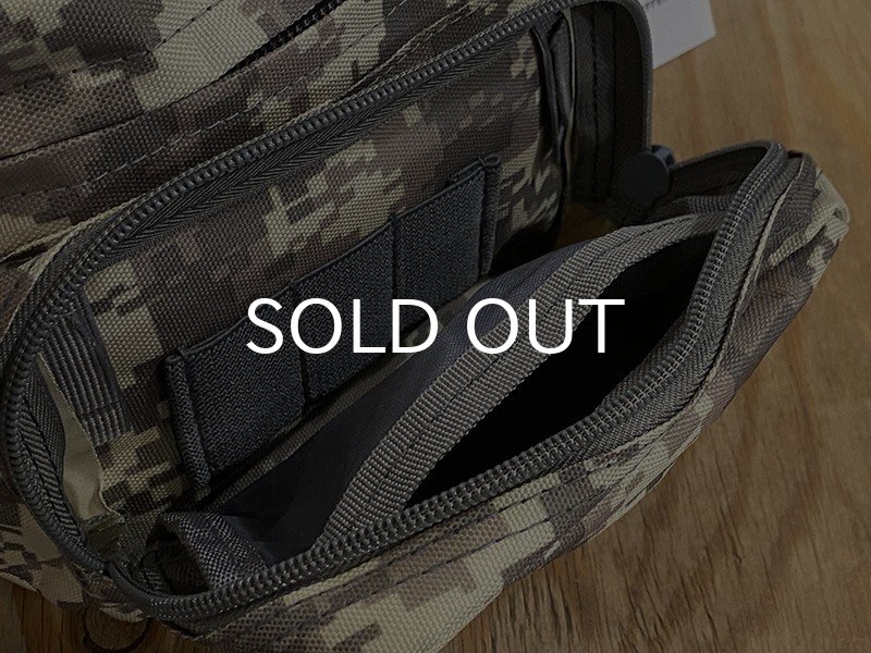 画像7: ミリタリー・ウエスト・バッグ/MILITARY WAIST BAG (ACU) (7)