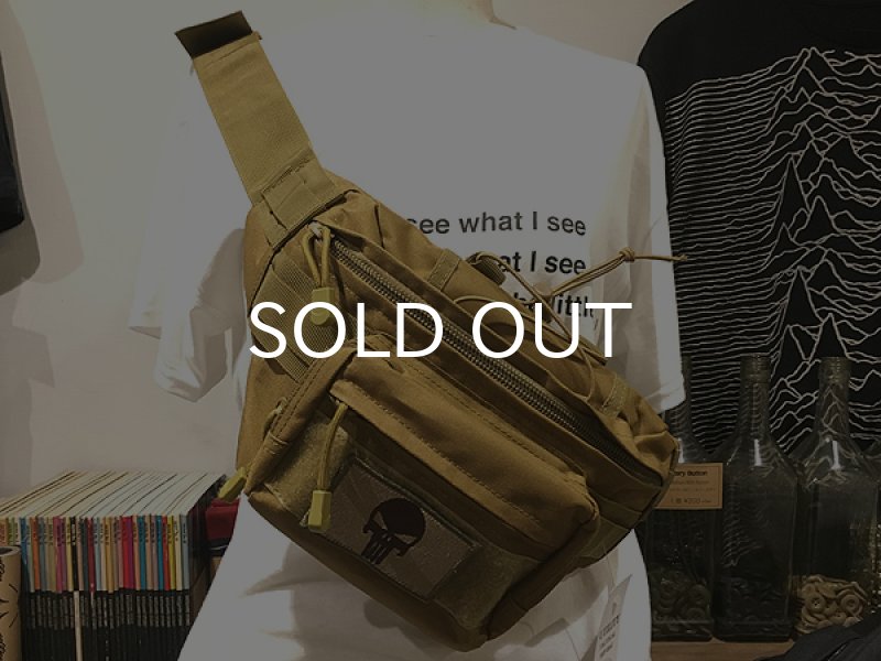 画像3: ミリタリー・ウエスト・バッグ/MILITARY WAIST BAG (COYOTE) (3)