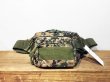 画像1: ミリタリー・ウエスト・バッグ/MILITARY WAIST BAG (MARPAT WOODLAND) (1)