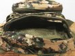 画像4: ミリタリー・ウエスト・バッグ/MILITARY WAIST BAG (MARPAT WOODLAND) (4)