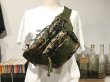 画像7: ミリタリー・ウエスト・バッグ/MILITARY WAIST BAG (MARPAT WOODLAND) (7)