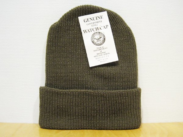 画像1: ROTHCO USA製 GENUINE G.I. WINTUCK WATCH CAP (OLIVE DRUB) (1)