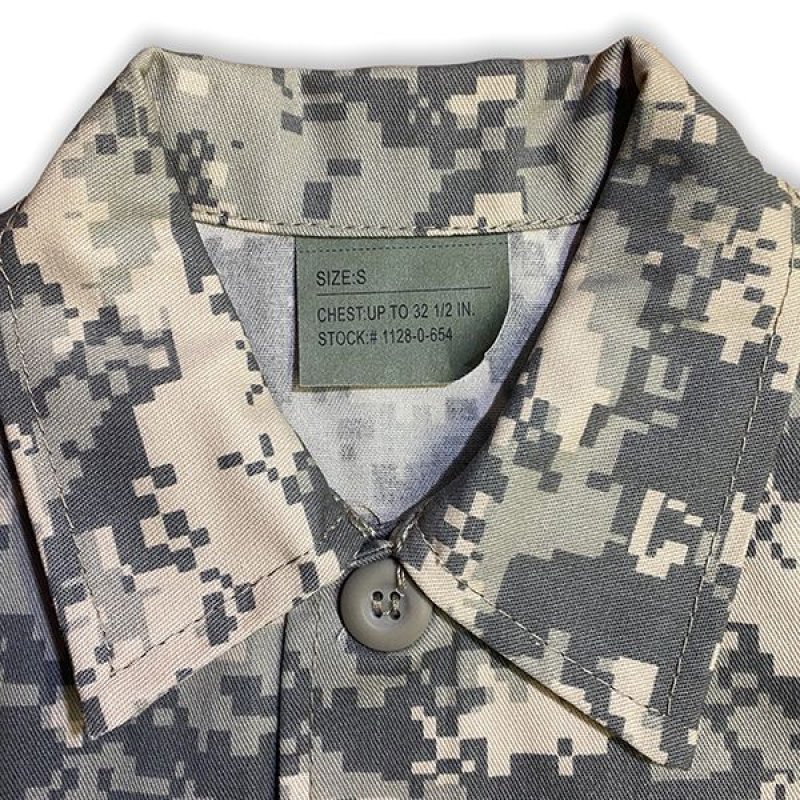 画像4: 【SALE】ROTHCO KIDS BDUシャツ / ACU DIGITAL CAMO (4)