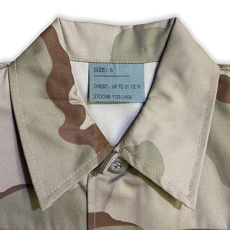 画像3: 【SALE】KIDS BDUシャツ / 3C DESERT CAMO (3)