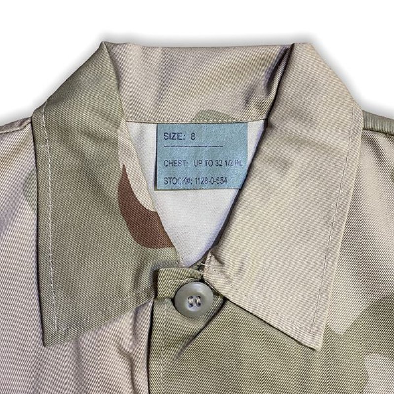 画像4: 【SALE】KIDS BDUシャツ / 3C DESERT CAMO (4)