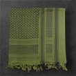 画像2: MILITARY SHEMAGH シュマグ アフガンストール (ARMY GREEN) (2)