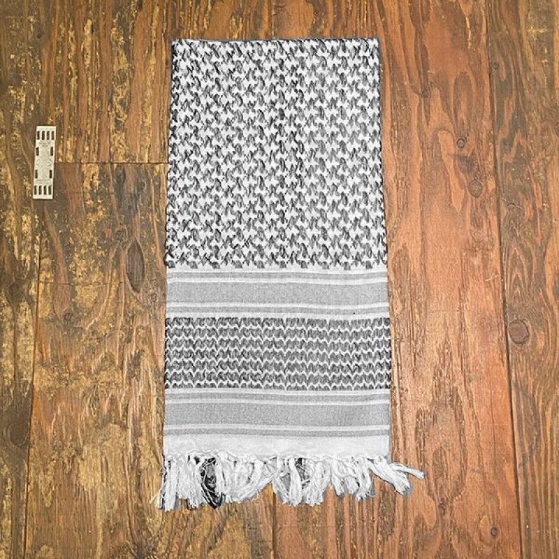 画像3: MILITARY SHEMAGH シュマグ アフガンストール (WHITE) (3)