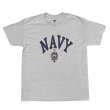画像1: US NAVY Tシャツ (HEATHER GREY)【メンバー割有】 (1)