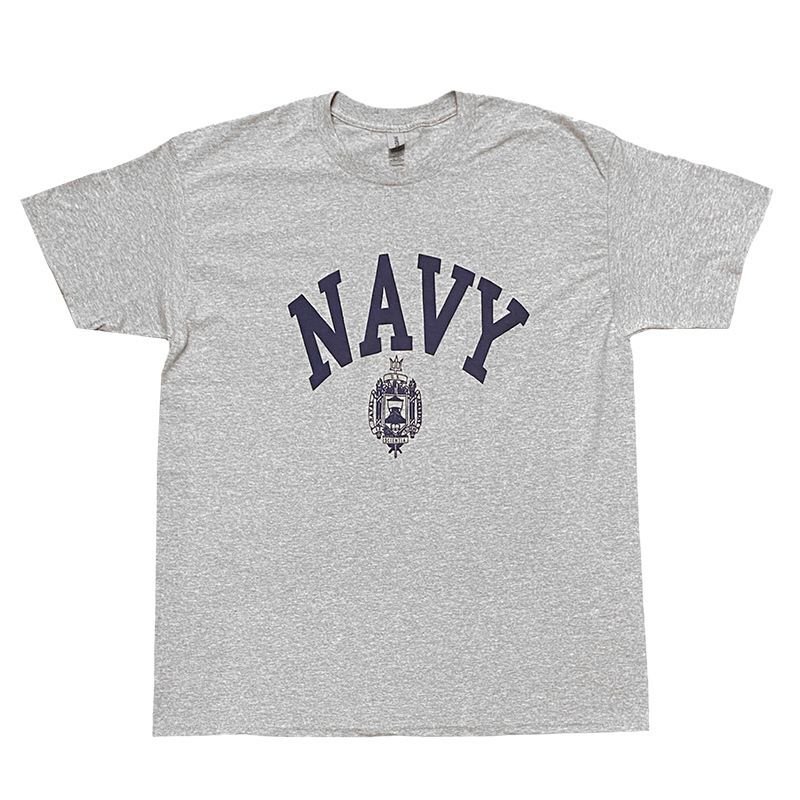 画像1: 【40%OFF SALE】US NAVY Tシャツ (HEATHER GREY) (1)