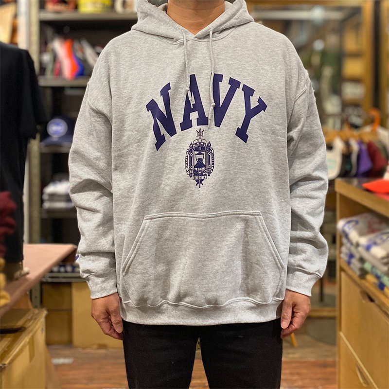 画像3: U.S. NAVY HOODIE (ASH) (3)
