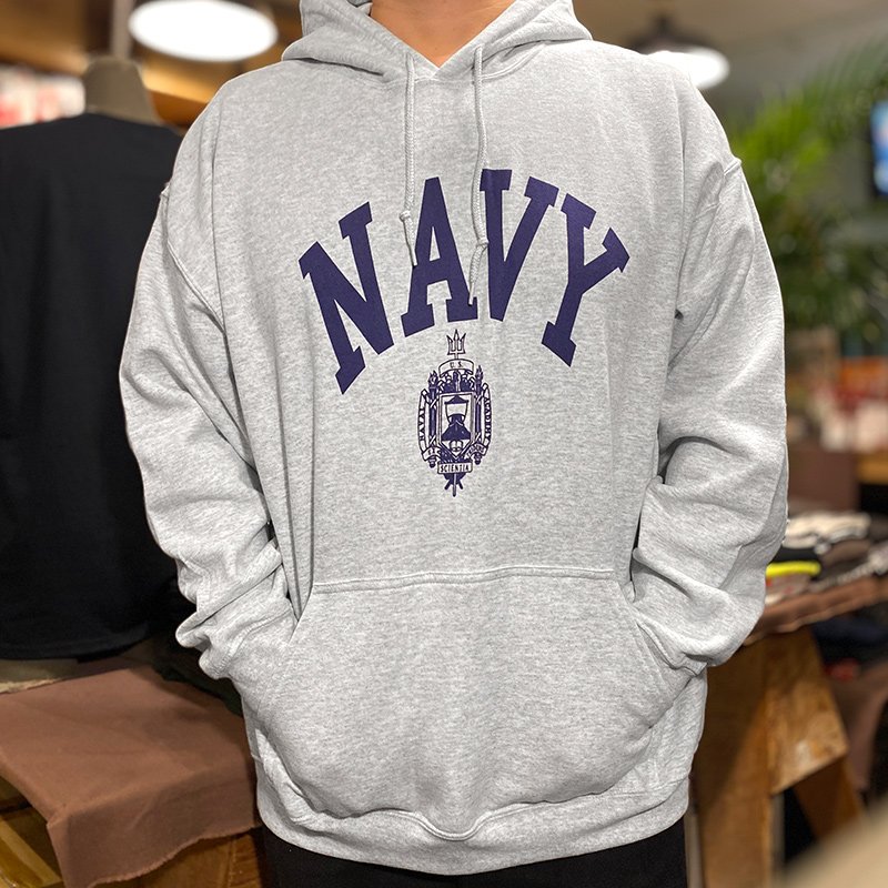 画像5: U.S. NAVY HOODIE (ASH) (5)