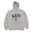 画像1: U.S. NAVY HOODIE (HEATHER GREY) (1)