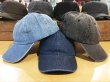 画像1: NEWHATTAN / DENIM BASEBALL CAP (1)