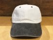 画像4: NEWHATTAN / TWO TONE PIGMENT WASH BASEBALL CAP (4)