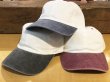 画像1: NEWHATTAN / TWO TONE PIGMENT WASH BASEBALL CAP (1)