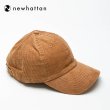 画像9: NEWHATTAN / CORDUROY BASEBALL CAP（全9色） (9)