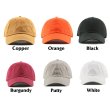 画像4: NEWHATTAN / WASHED BASEBALL CAP（全28色） (4)