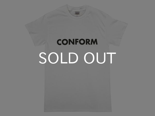 画像1: CONFORM Tシャツ (WHITE) (1)