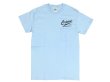 画像1: CRIME Tシャツ / POCKET BASEBALL LOGO (LIGHT BLUE) (1)